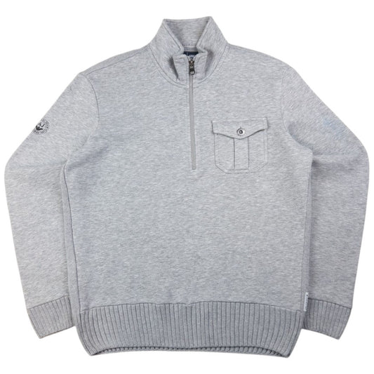 Vintage Armani Jeans Half Zip Jumper Size M