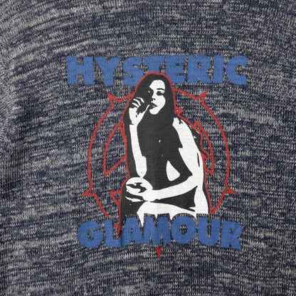 Vintage Hysteric Glamour Zip Up Knit Hoodie Size M