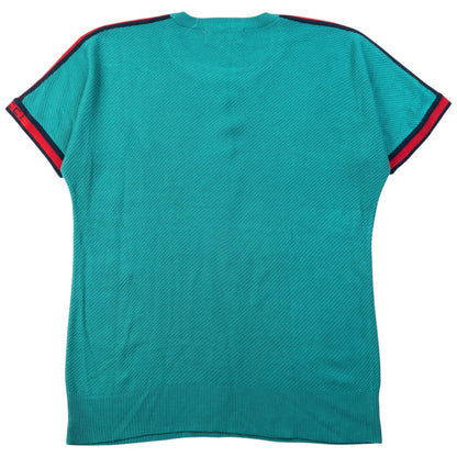 Vintage 80s Gucci Knit T Shirt Womens Size S