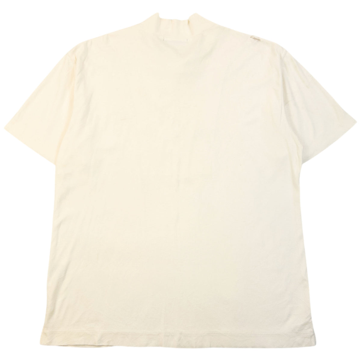 Vintage 2000s Issey Miyake White Label Q Zip T Shirt Size S