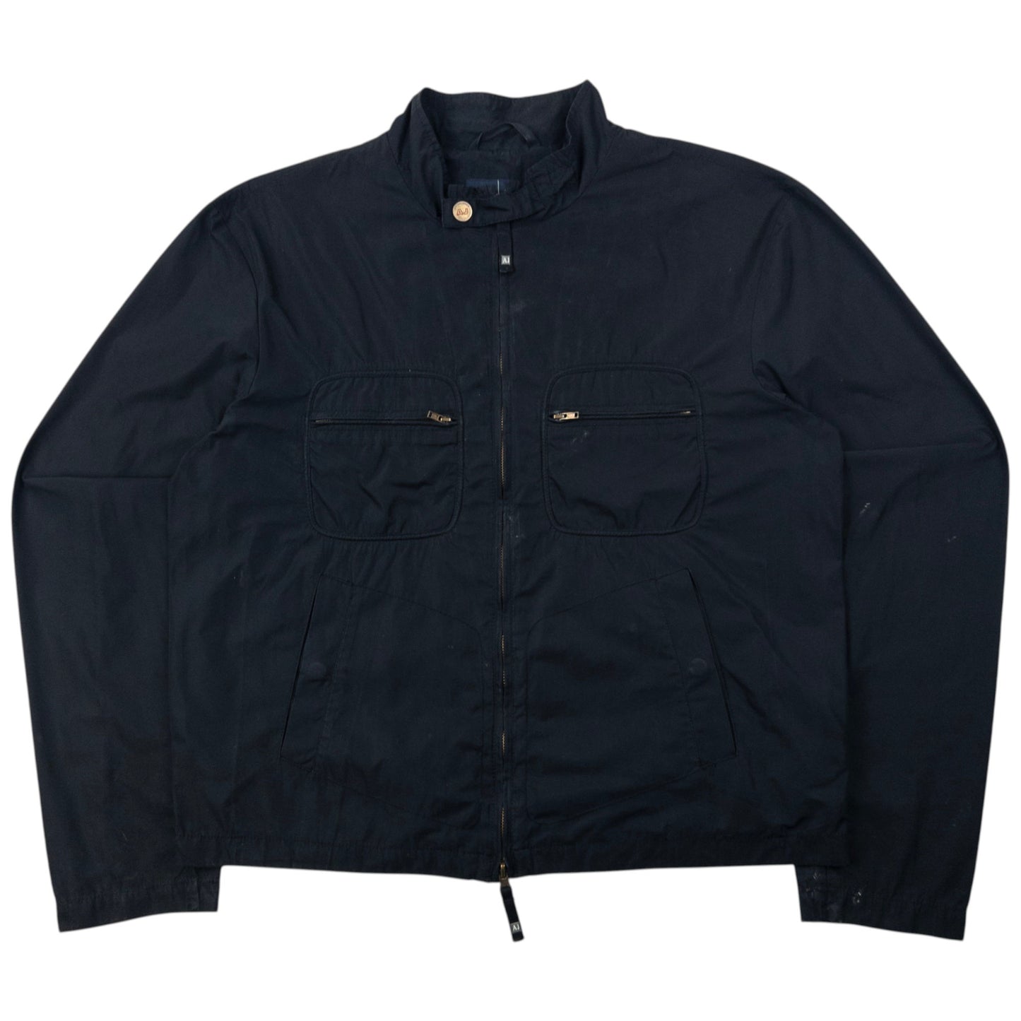 Vintage Armani Jeans Lightweight Zip Up Jacket Size S