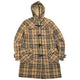 Vintage 2000s Burberry Nova Check Fleece Lined Duffle Jacket Womens Size S