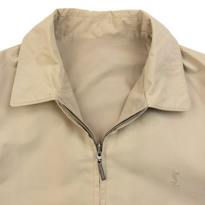 Vintage 90s YSL Yves Saint Laurent Reversible Harrington Jacket Size S