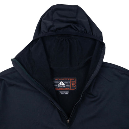 Vintage Nike ACG Ninja Hood Q Zip Hoodie Size M