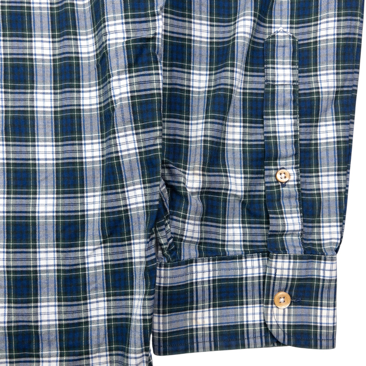 Vintage Burberry Nova Check Long Sleeve Button Up Shirt Size XL