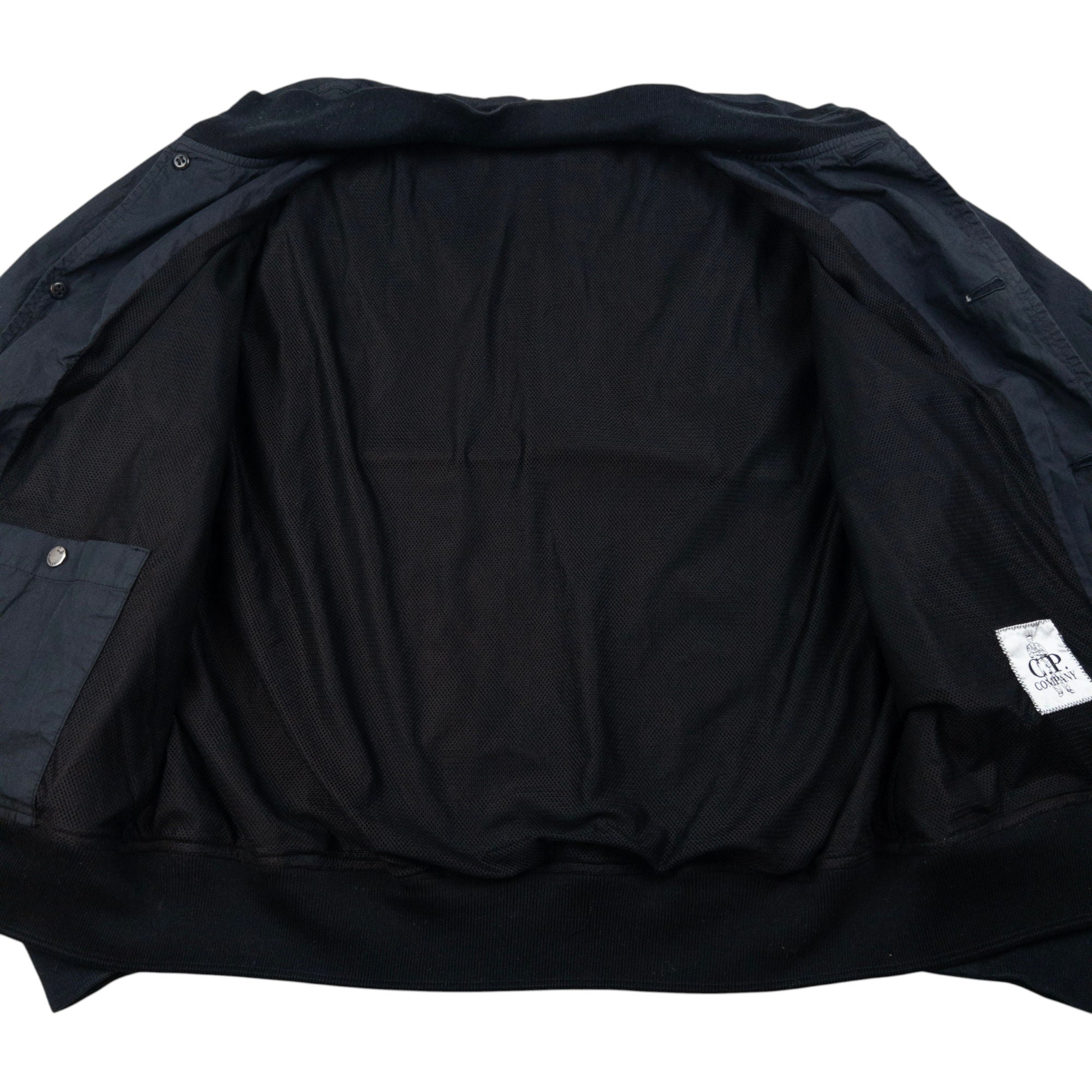 Vintage CP Company Button Up Bomber Jacket Size S