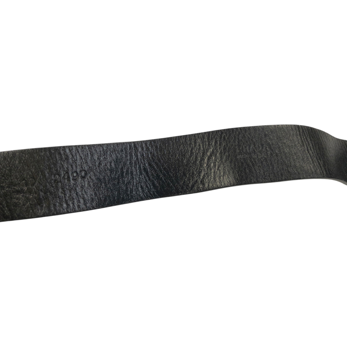 Vintage 2000s Prada Leather Ring Belt Size W32