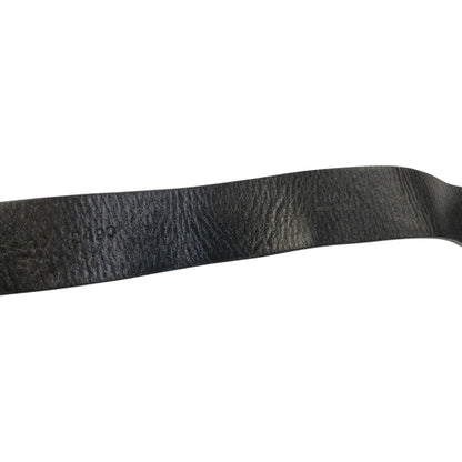 Vintage 2000s Prada Leather Ring Belt Size W32