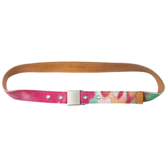 Vintage 90s Issey Miyake Pattern Belt Size M