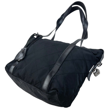 Vintage 2000s Prada Quilted Shoulder Bag