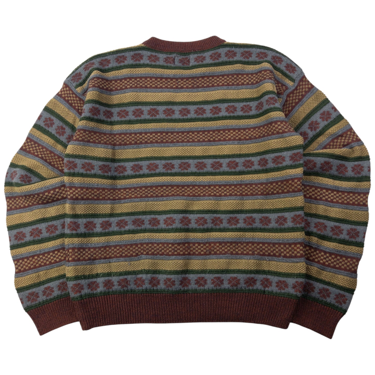 Vintage 80s CP Company Striped Knit Jumper Size S