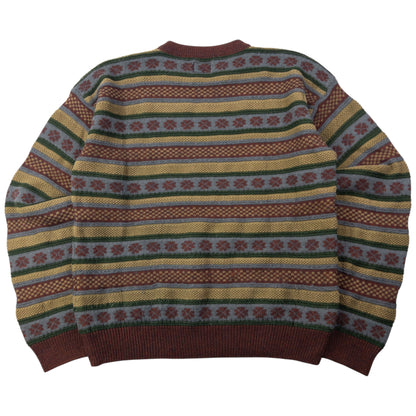 Vintage 80s CP Company Striped Knit Jumper Size S