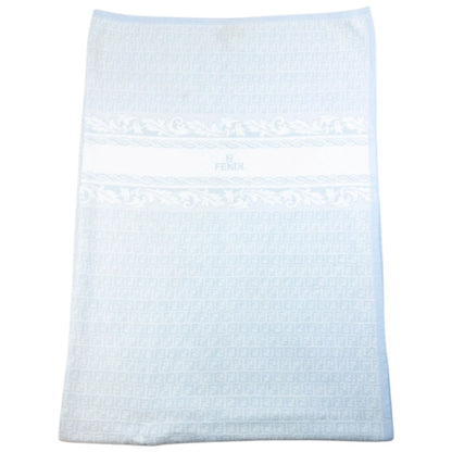 Vintage 90s Fendi Monogram Large Throw Blanket