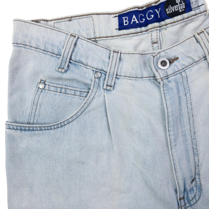Vintage Levi's Silver Tab Baggy Denim Jeans Size W33