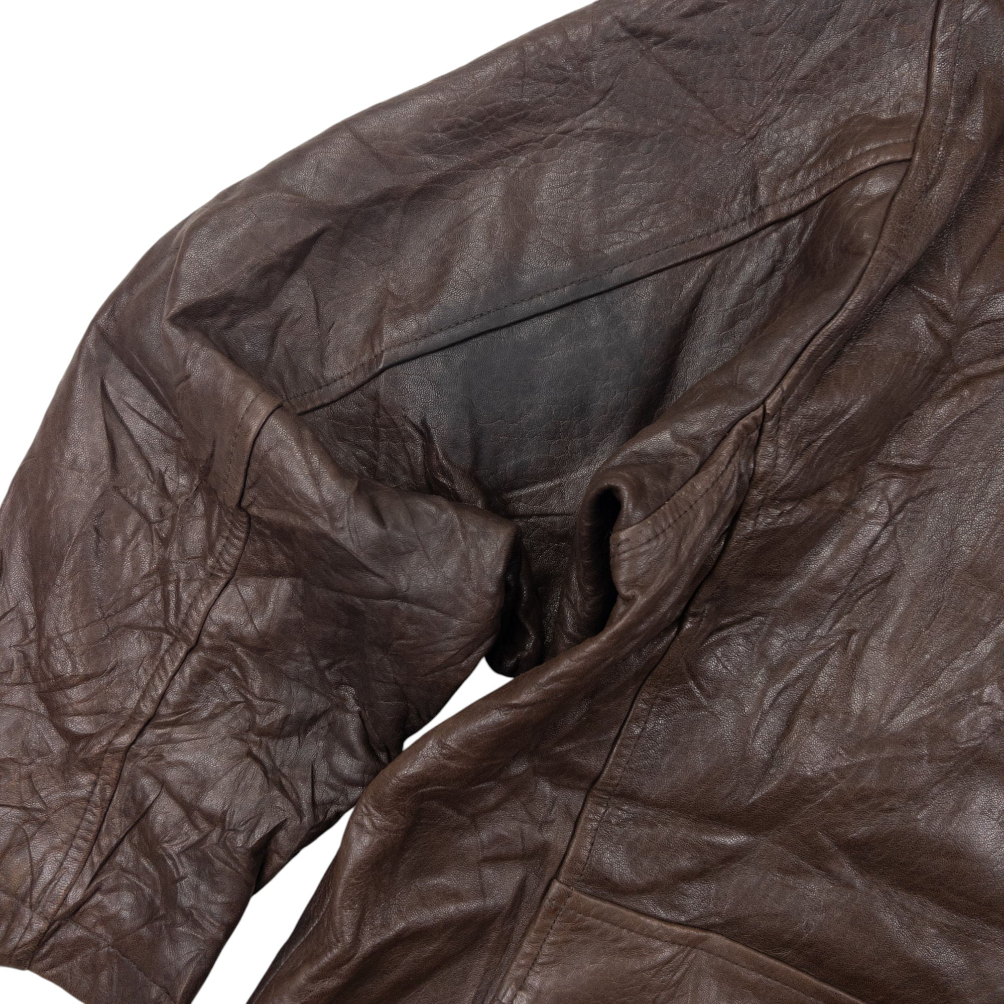 Vintage YSL Yves Saint Laurent Leather Jacket Size M