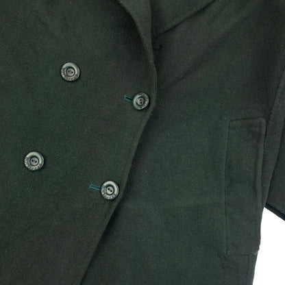 Vintage 90s Burberry Longline Wool Jacket Womens Size L