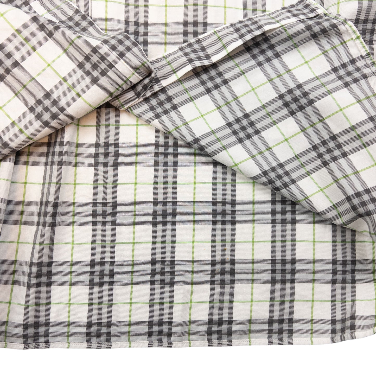 Vintage Burberry Nova Check Short Sleeve Button Up Shirt Size XL