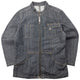 Vintage 90s Frapbois By Issey Miyake Zip Up Denim Jacket Size S