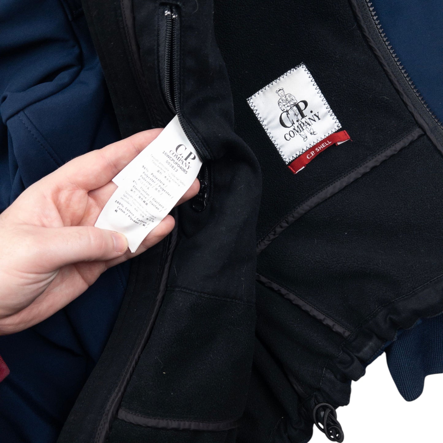 CP Company Goggle Hood Soft Shell Jacket Size S