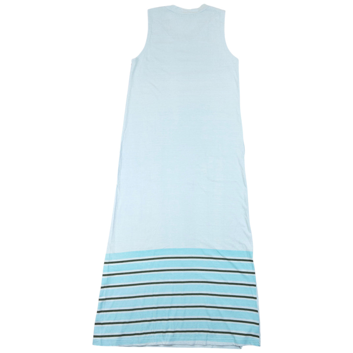 Vintage 2000s Yohji Yamamoto Striped Maxi Dress Womens Size M