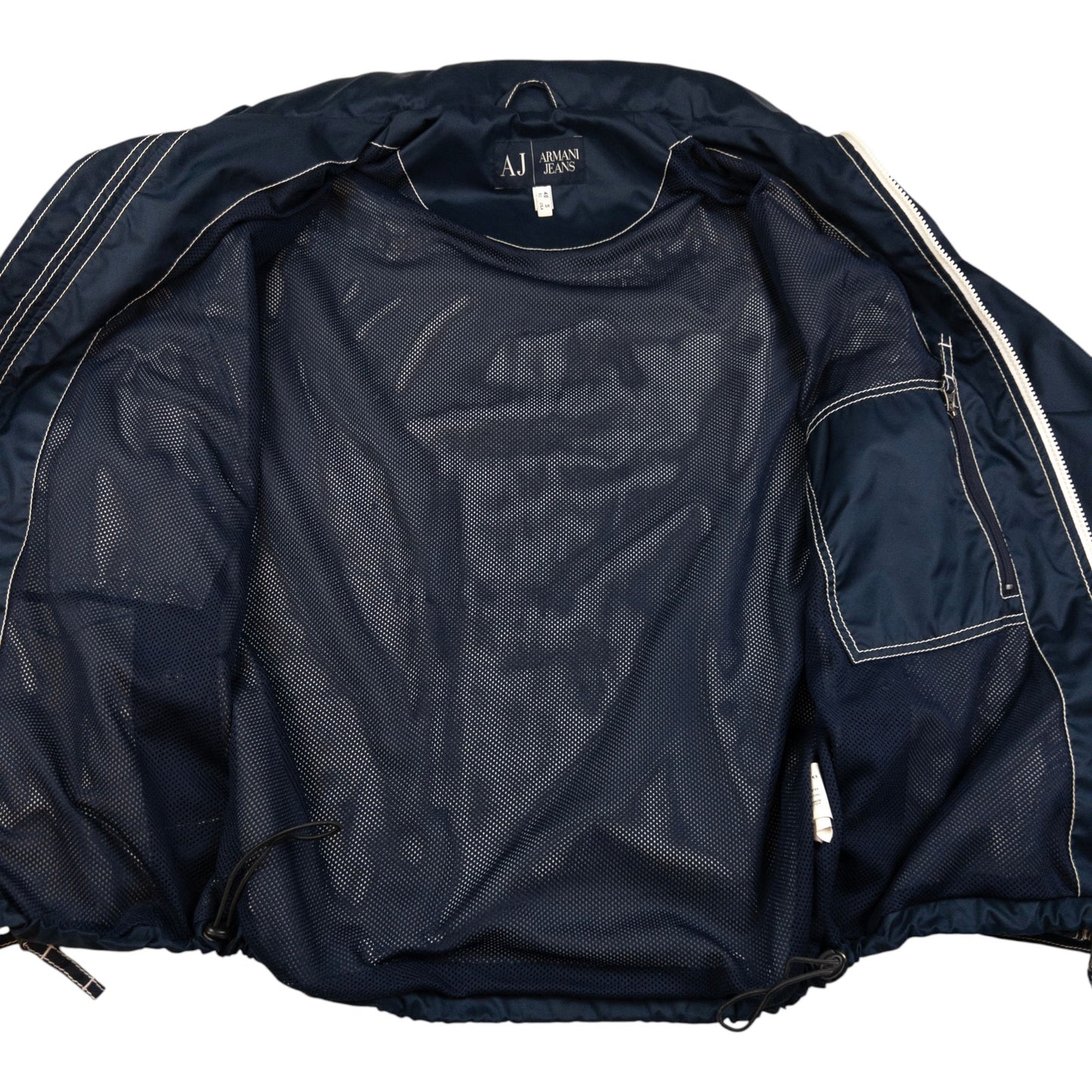 Vintage Armani Jeans Zip Up Jacket Size S