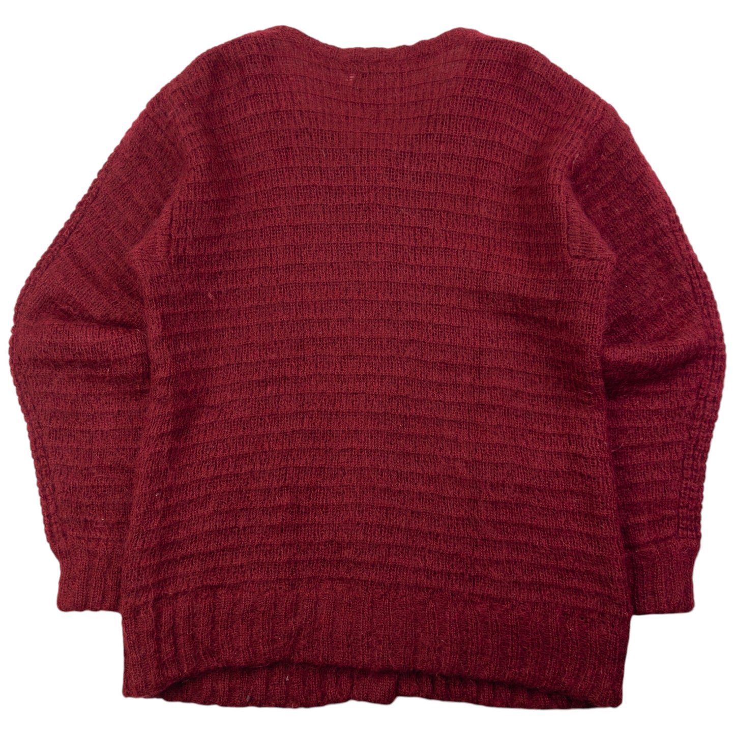 Vintage 80s Issey Miyake Wool Knit Cardigan Size M