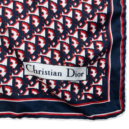 Vintage 2000s Dior Monogram Silk Scarf