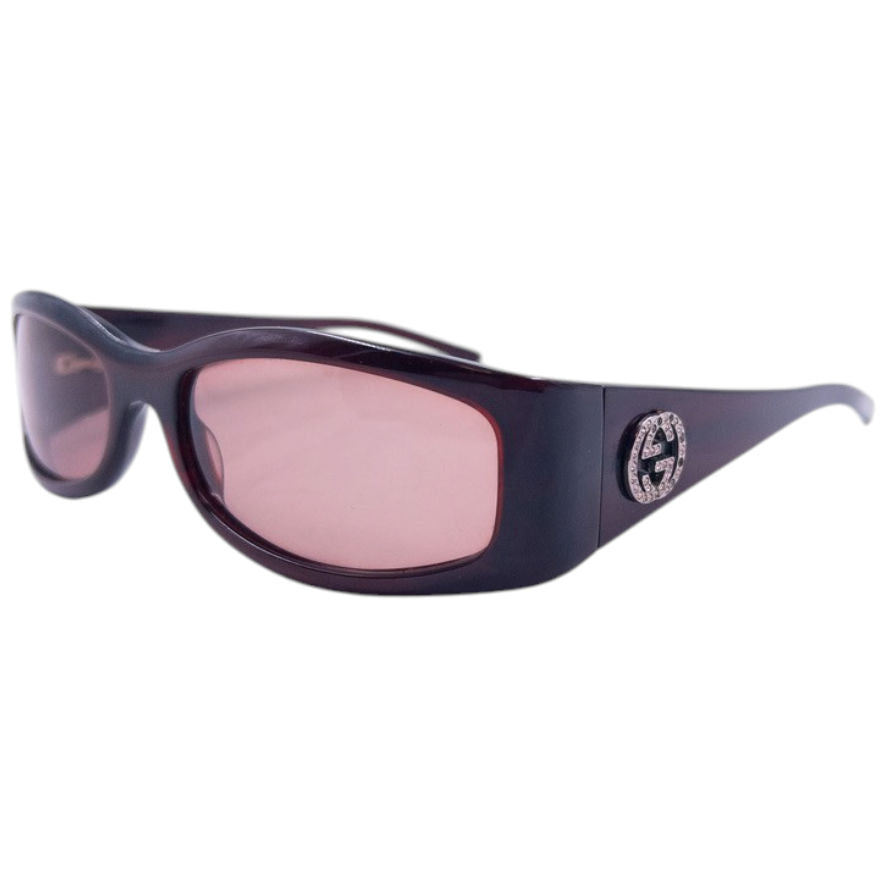 Vintage 2000s Gucci By Tom Ford Diamanté Sunglasses
