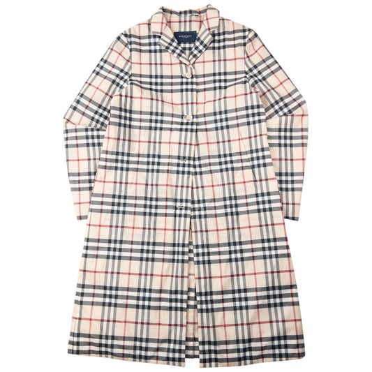 Vintage 2000s Burberry Nova Check Button Up Jacket Womens Size S