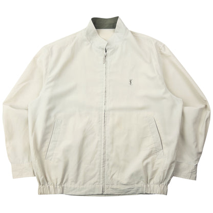 Vintage 90s YSL Yves Saint Laurent Harrington Jacket Size M