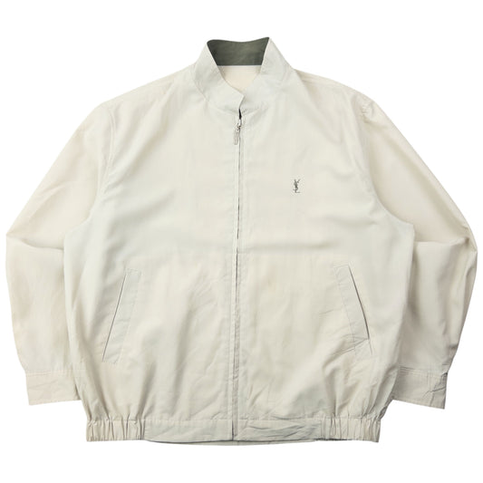 Vintage 90s YSL Yves Saint Laurent Harrington Jacket Size M