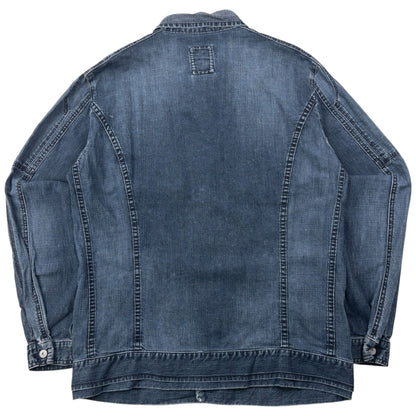 Vintage 2000s Marithe + Francois Girbaud Button Up Denim Jacket Size M