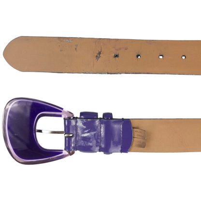 Vintage 2000s Armani Jeans Leather Belt Size L