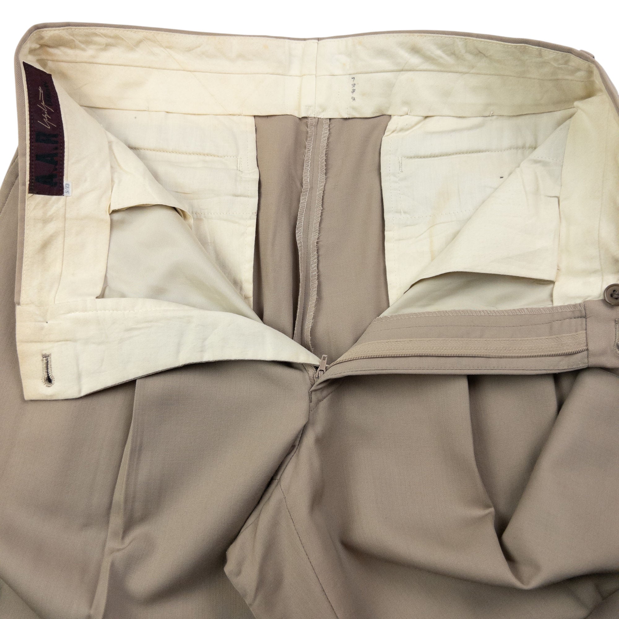 Vintage Yohji Yamamoto D'Urban A.A.R Pleated Trousers Size W29