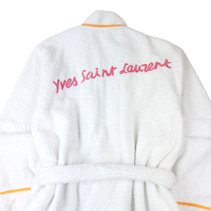 Vintage YSL Yves Saint Laurent Embroidered Dressing Gown Size L
