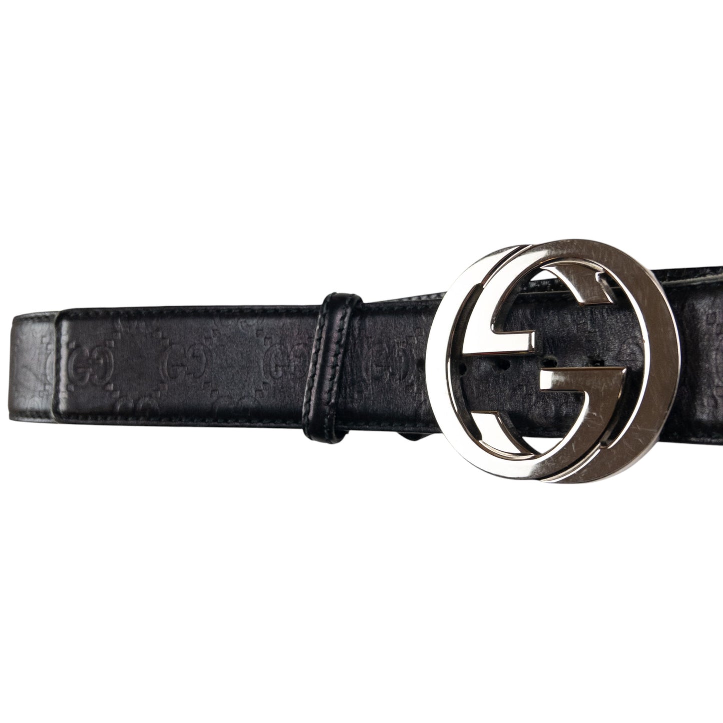 Vintage Gucci Monogram Belt Size W34