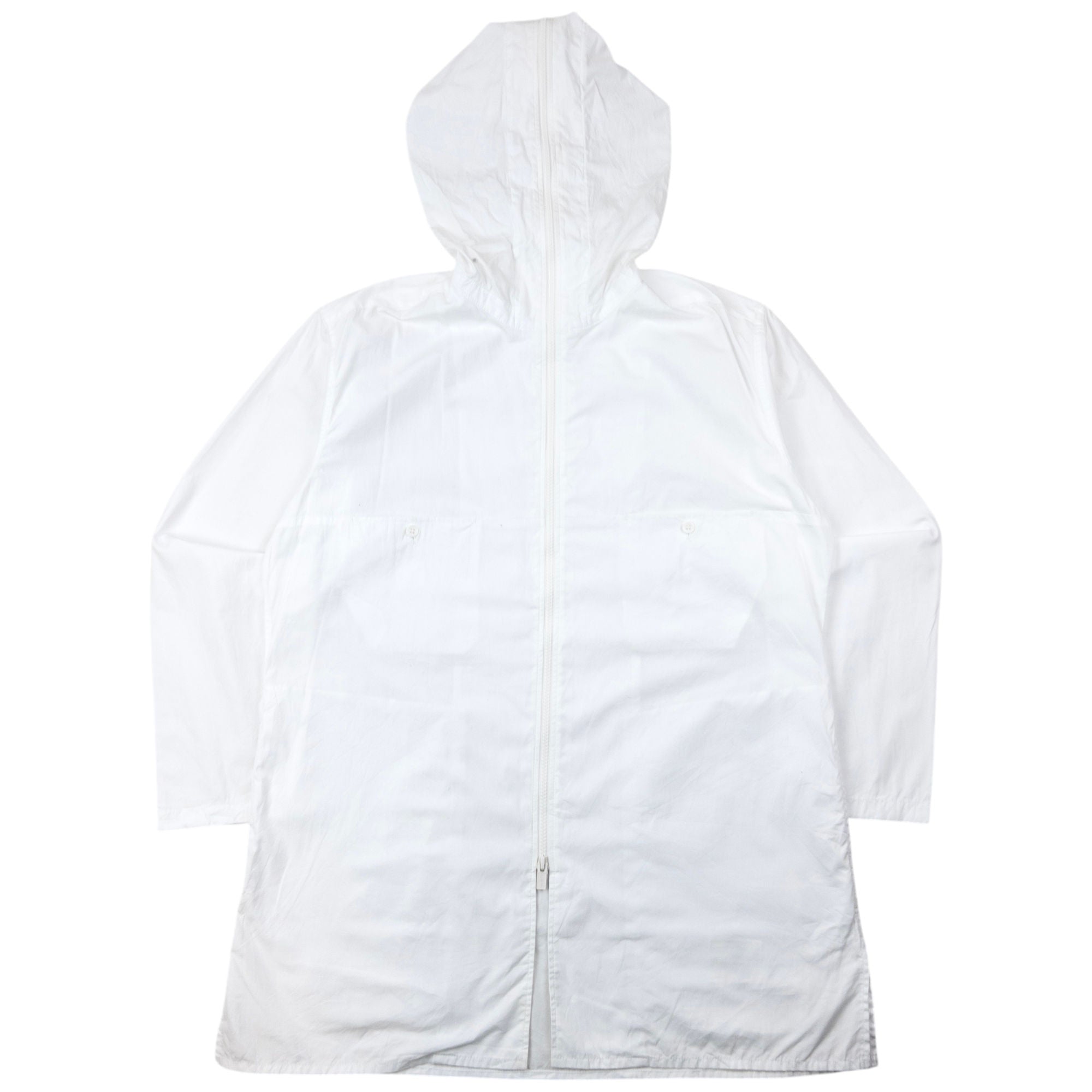 Vintage 2000s Yohji Yamamoto Full Zip Hooded Jacket Size L