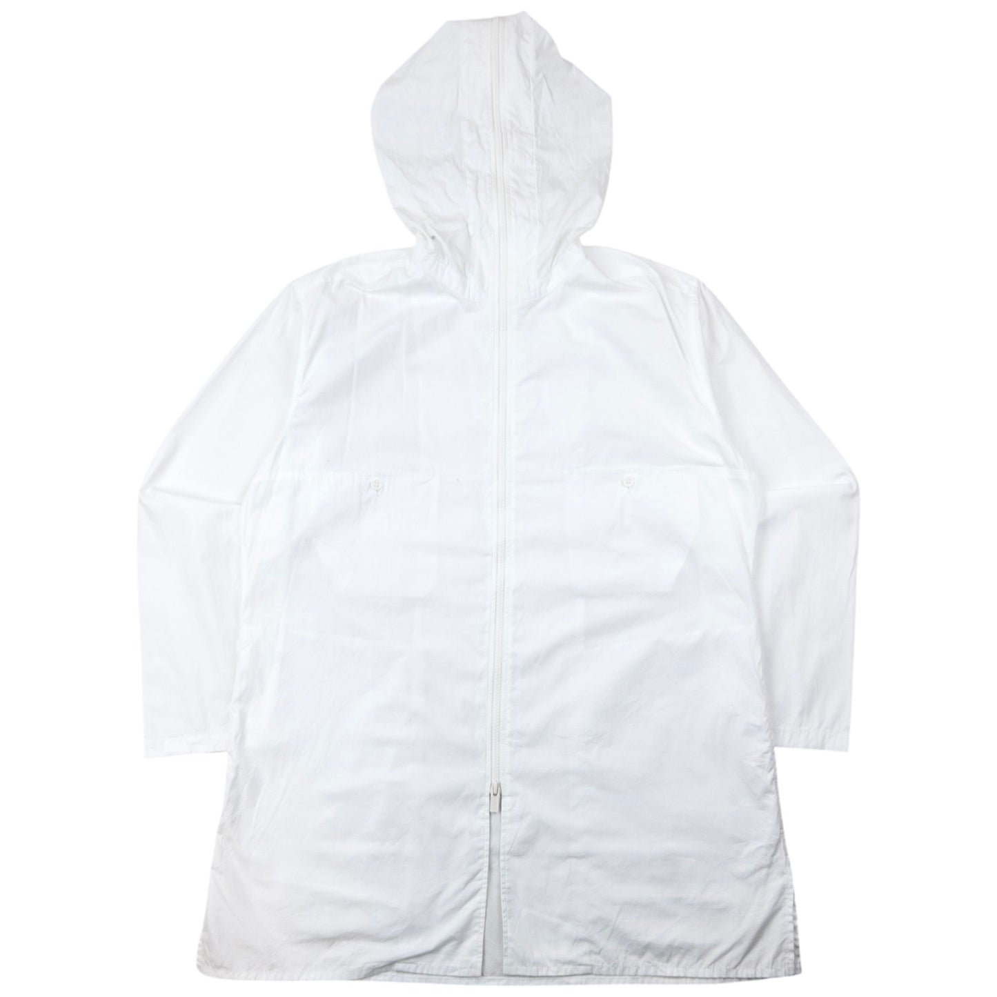 Vintage 2000s Yohji Yamamoto Full Zip Hooded Jacket Size L