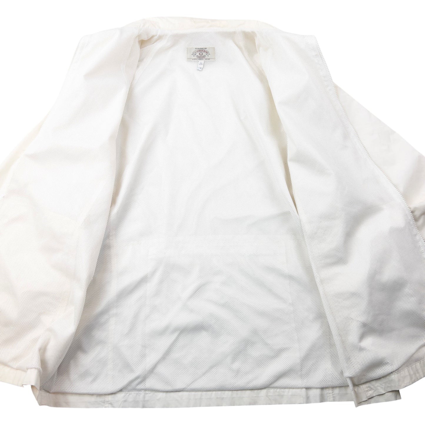 Vintage 90s Armani Jeans Pro Garment Zip Up Jacket Size L