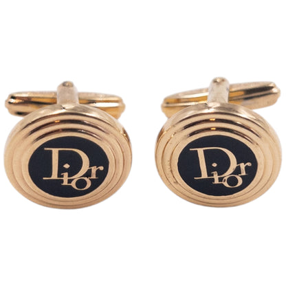 Vintage 90s Dior Embossed Cufflinks