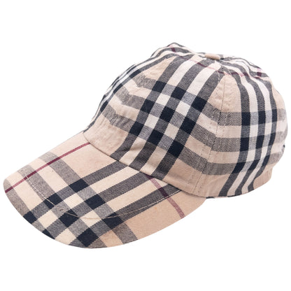 Vintage 2000s Burberry Nova Check Hat