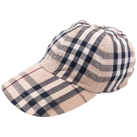 Vintage 2000s Burberry Nova Check Hat