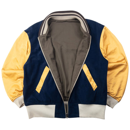 Vintage 90s Frapbois By Issey Miyake Reversible Bomber Jacket Size XL