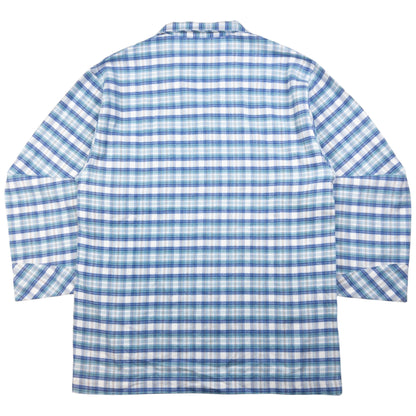 Vintage Celine Checkered Long Sleeve Button Up Shirt Size M