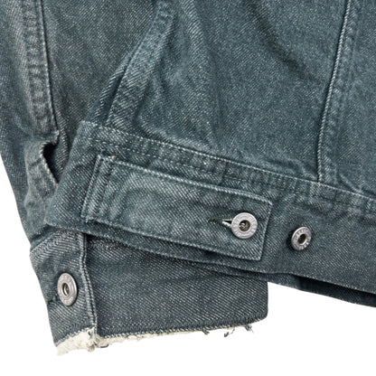 Vintage 2000s Diesel Cropped Button Up Denim Jacket Size S