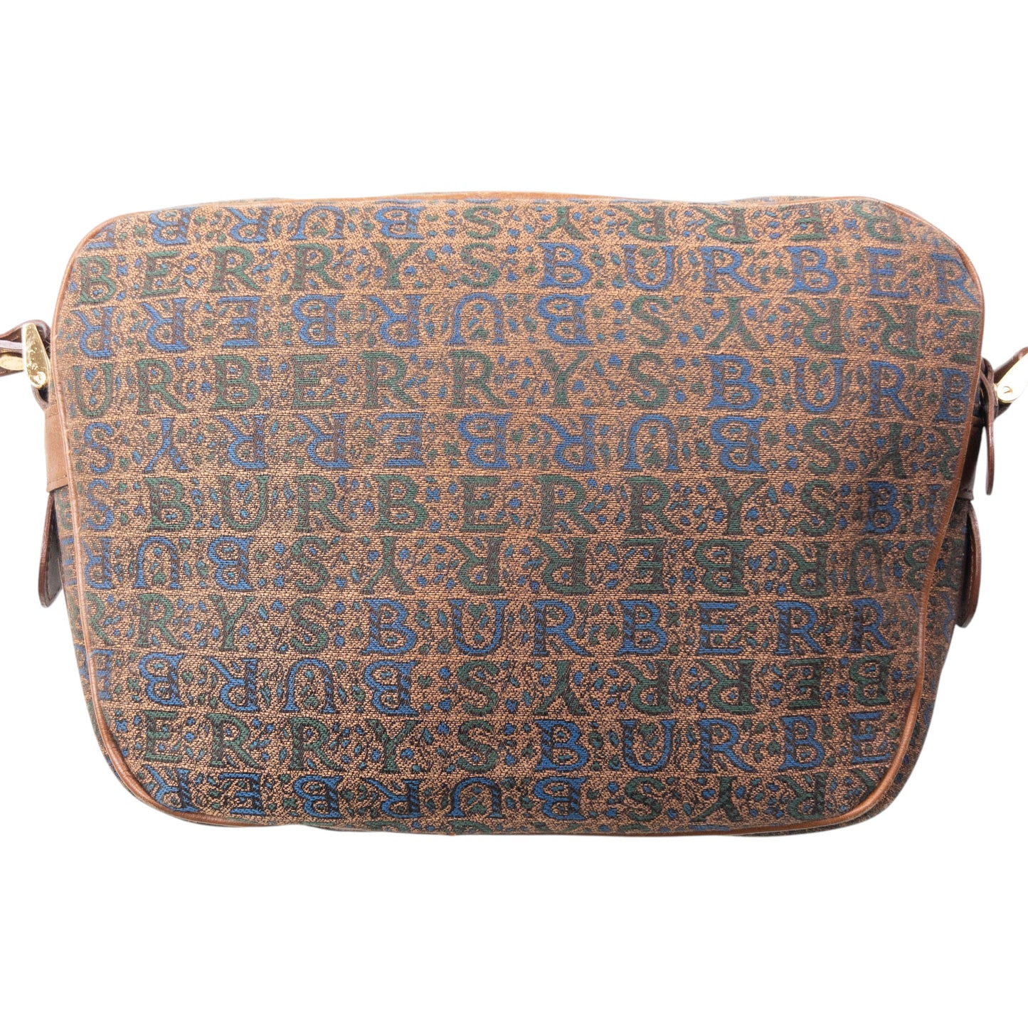 Vintage 90s Burberry Monogram Crossbody Bag
