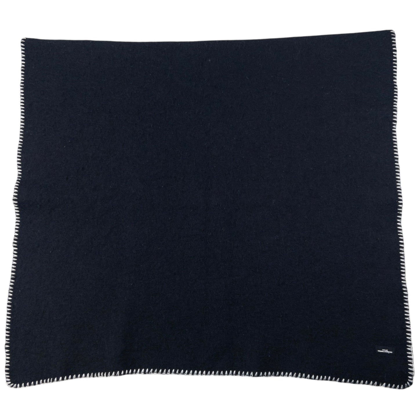 Vintage 90s Comme Des Garçons Tricot Wool Throw Blanket