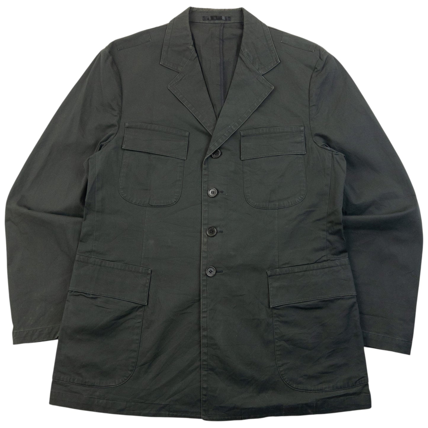 Vintage 2000s Yohji Yamamoto A.A.R Button Up Jacket Size M
