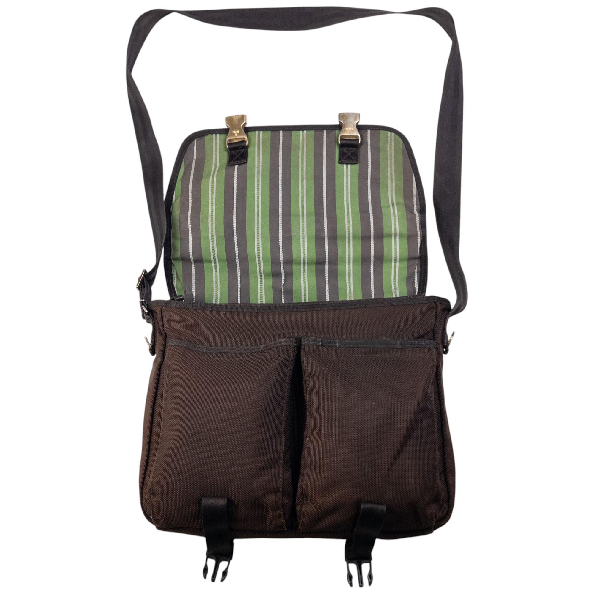 Vintage Porter International Crossbody Satchel Bag