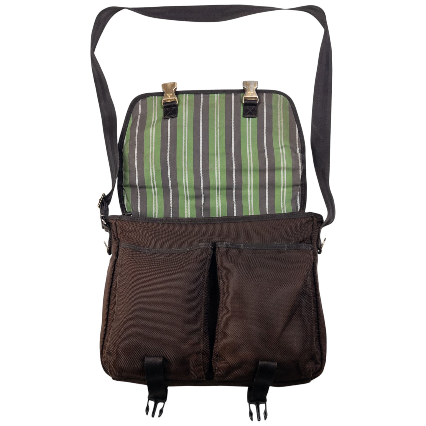 Vintage Porter International Crossbody Satchel Bag